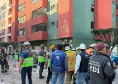Explosión por gas en Paseos de Taxqueña deja 24 familias sin hogar y en espera de dictamen estructural