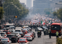 CDMX colapsa entre marchas, tráfico y calor