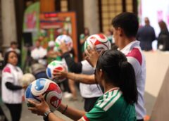 Mega clase de fútbol en el Zócalo: CDMX apuesta por récord mundial rumbo al Mundial 2026
