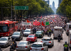 CDMX hoy: entre marchas, tráfico y calor