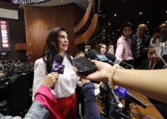 Kenia López Rabadán reporta 42 iniciativas y 10 dictámenes en San Lázaro