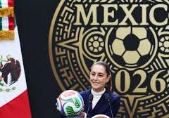 Sheinbaum descarta riesgos para Mundial 2026 ante anuncios de protestas sociales