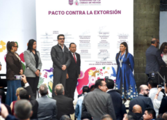 Rafael Guerra destaca coordinación institucional en firma del Pacto contra la Extorsión